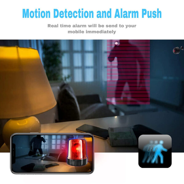⁦كاميرا مراقبة منزلية صغيرة - Small home security camera⁩ - الصورة ⁦10⁩