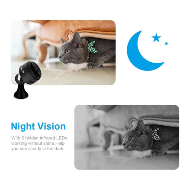 ⁦كاميرا مراقبة منزلية صغيرة - Small home security camera⁩ - الصورة ⁦3⁩