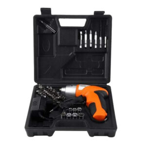 Cordless Screwdriver 45 PCs شنطة عدة مفك ودريل 44 قطعة