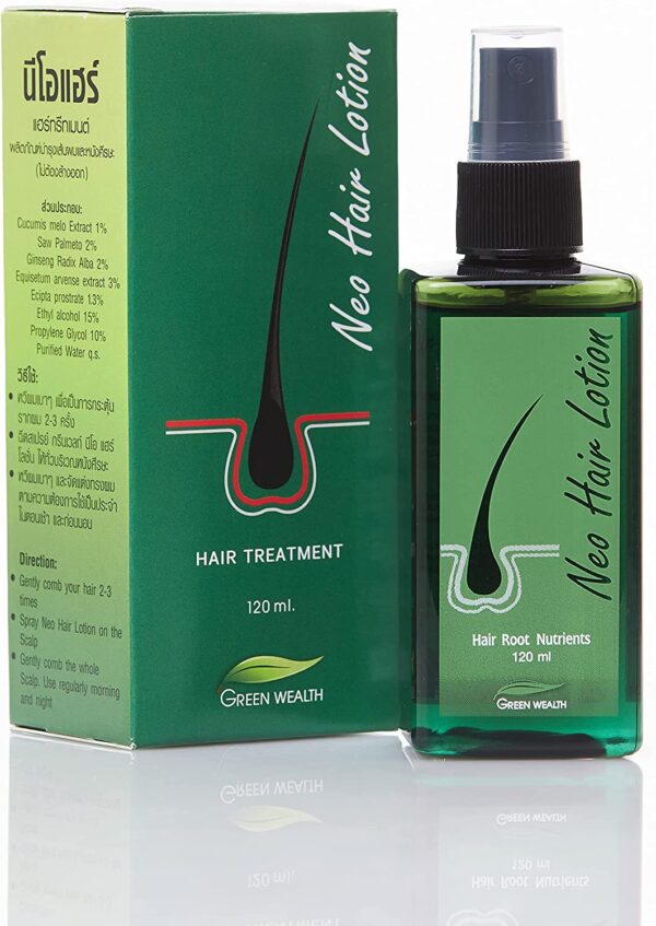 ⁦Neo hair lotion 120m لوشن نيو هيرلتجديد الشعر التالف 120 مل⁩ - الصورة ⁦3⁩