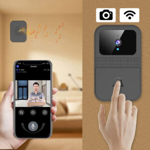 • جرس الباب بالكاميرا والواي فاي – Door Bell with camera and wifi