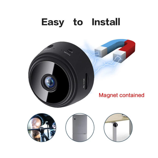 ⁦كاميرا مراقبة منزلية صغيرة - Small home security camera⁩ - الصورة ⁦7⁩