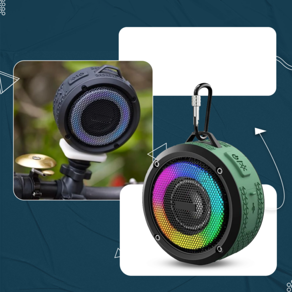 ⁦Waterproof bluetooth speaker colorful سماعات بلوتوث مقاومة للماء ملونة⁩ - الصورة ⁦4⁩