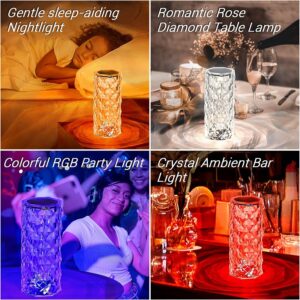 Crystal Diamond Lamp مصباح كريستال الماس