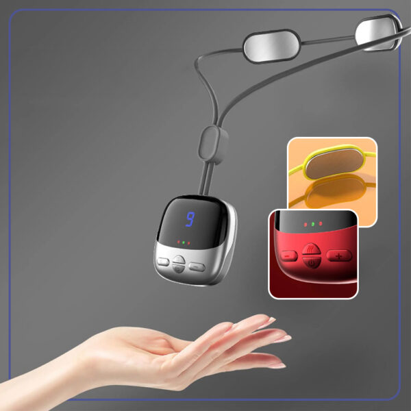 ⁦مدلك الرقبة والكتف مدلك ذكي لاسلكي - Neck Massager LED Display⁩ - الصورة ⁦3⁩