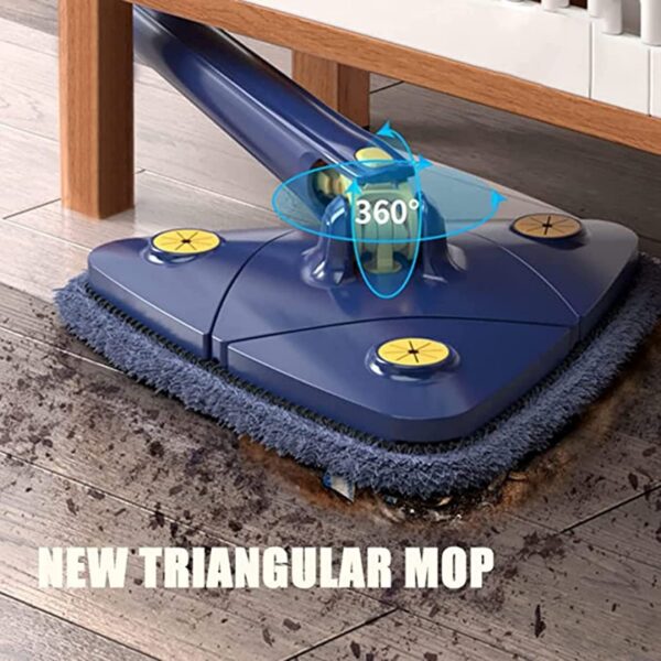 ⁦360 Degree Rotatable Adjustable Cleaning Mop مساحة موب دوارة 360⁩ - الصورة ⁦7⁩