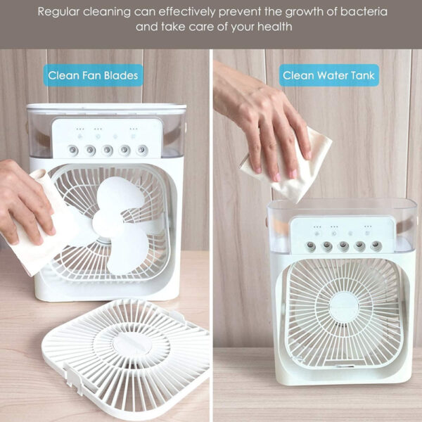 ⁦Portable Air Conditioner Fan - مروحة مكيف الهواء المحمولة⁩ - الصورة ⁦4⁩
