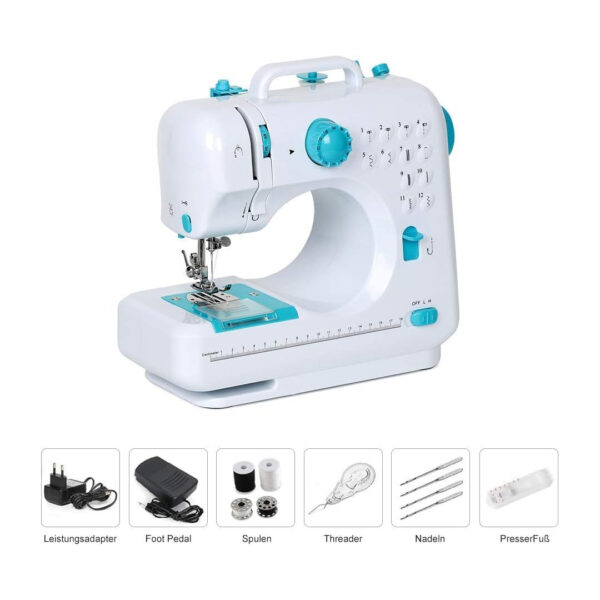 ⁦ماكينة خياطة كهربائية صغيرة - Small Electric Sewing Machine⁩ - الصورة ⁦3⁩